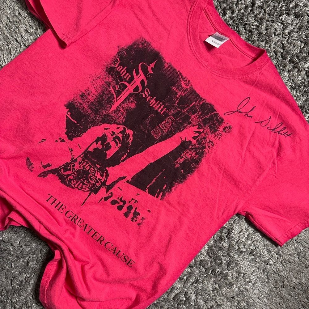 2000s SIGNED John Schlitt Shirt